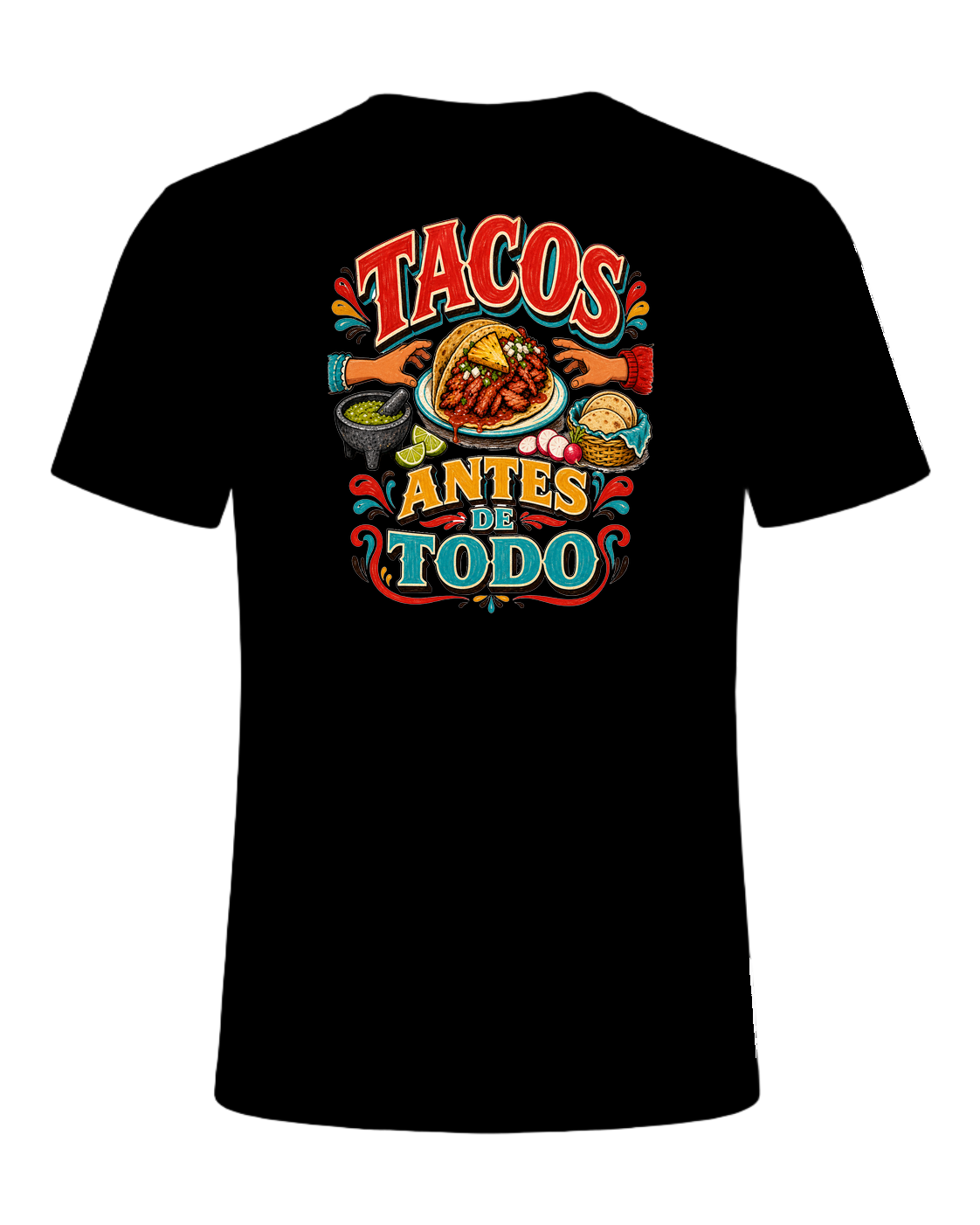 TACOS ANTES DE TODO — Black