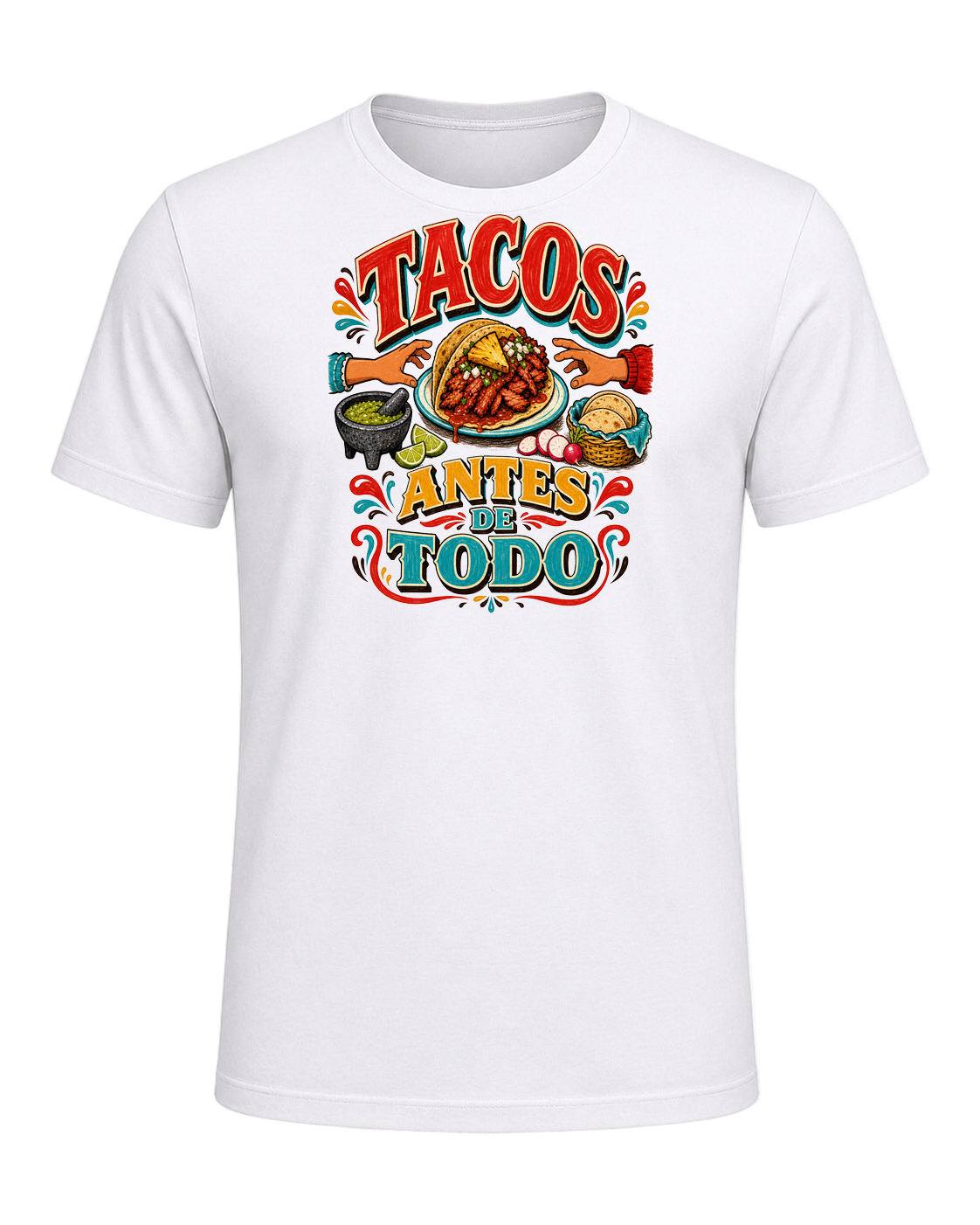 TACOS ANTES DE TODO — White