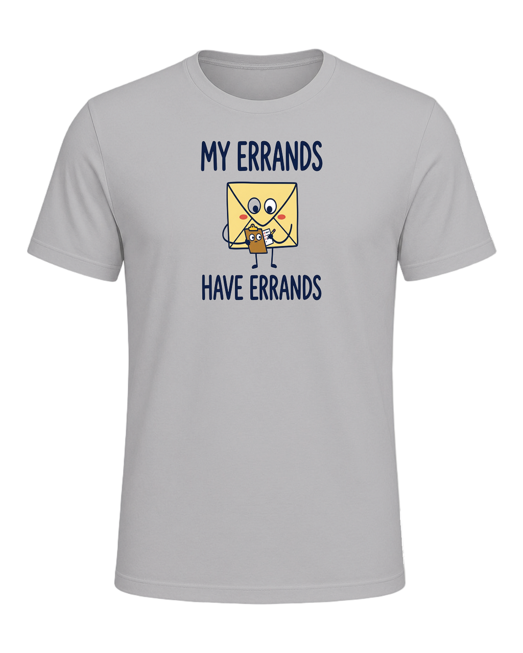 MY ERRANDS HAVE ERRANDS — Athletic Heather
