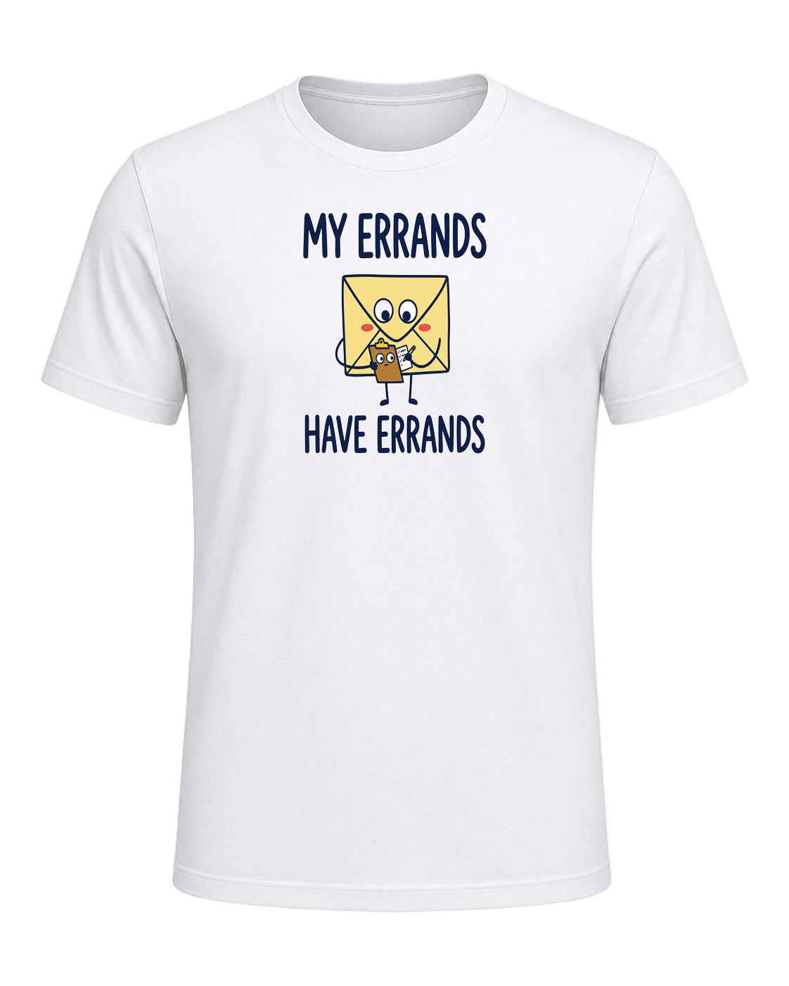 MY ERRANDS HAVE ERRANDS — White