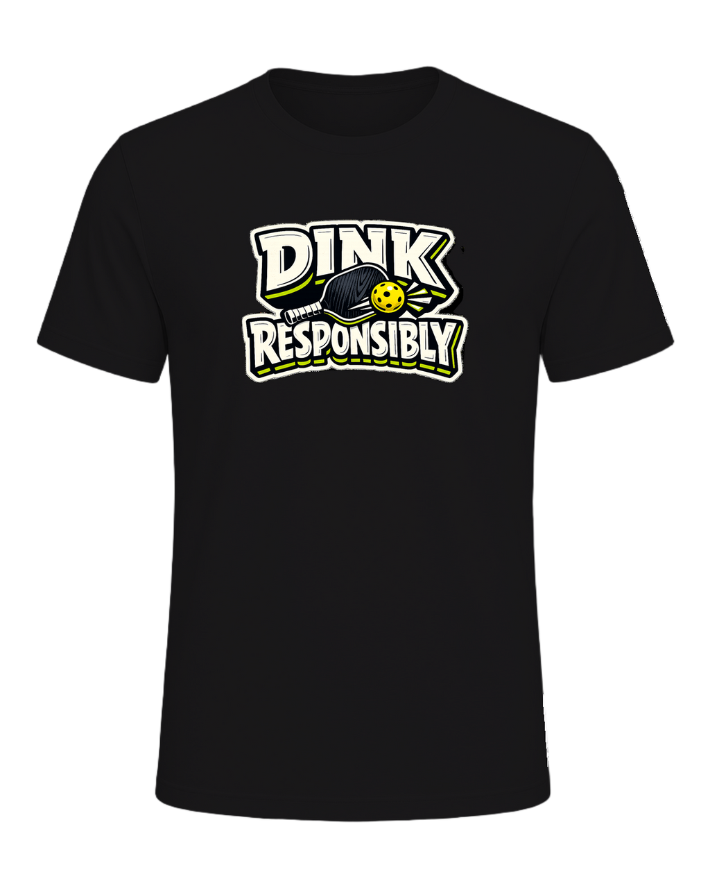 Dink Responsibly Tee — Dark Grey Heather