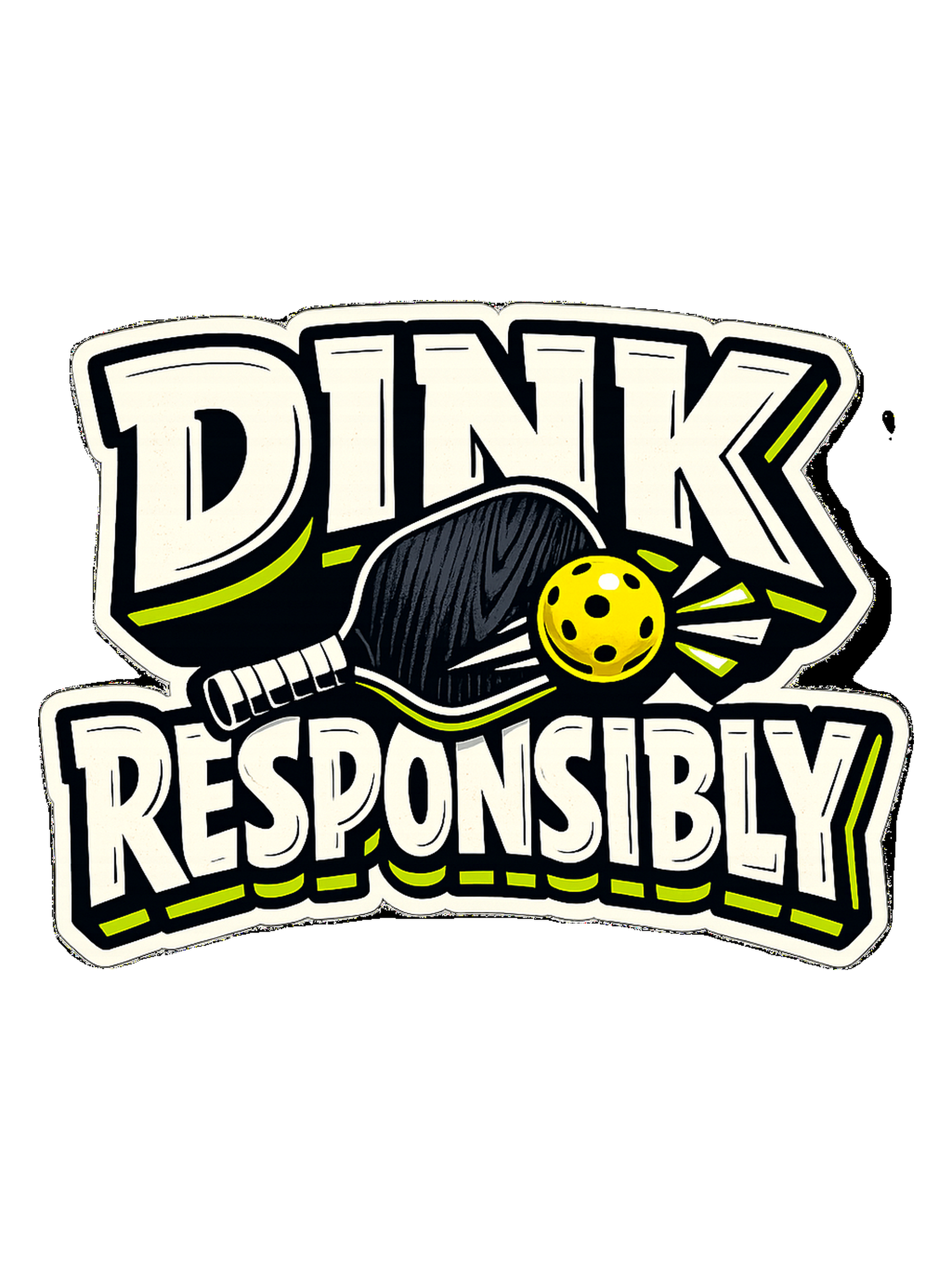 Dink Responsibly Tee