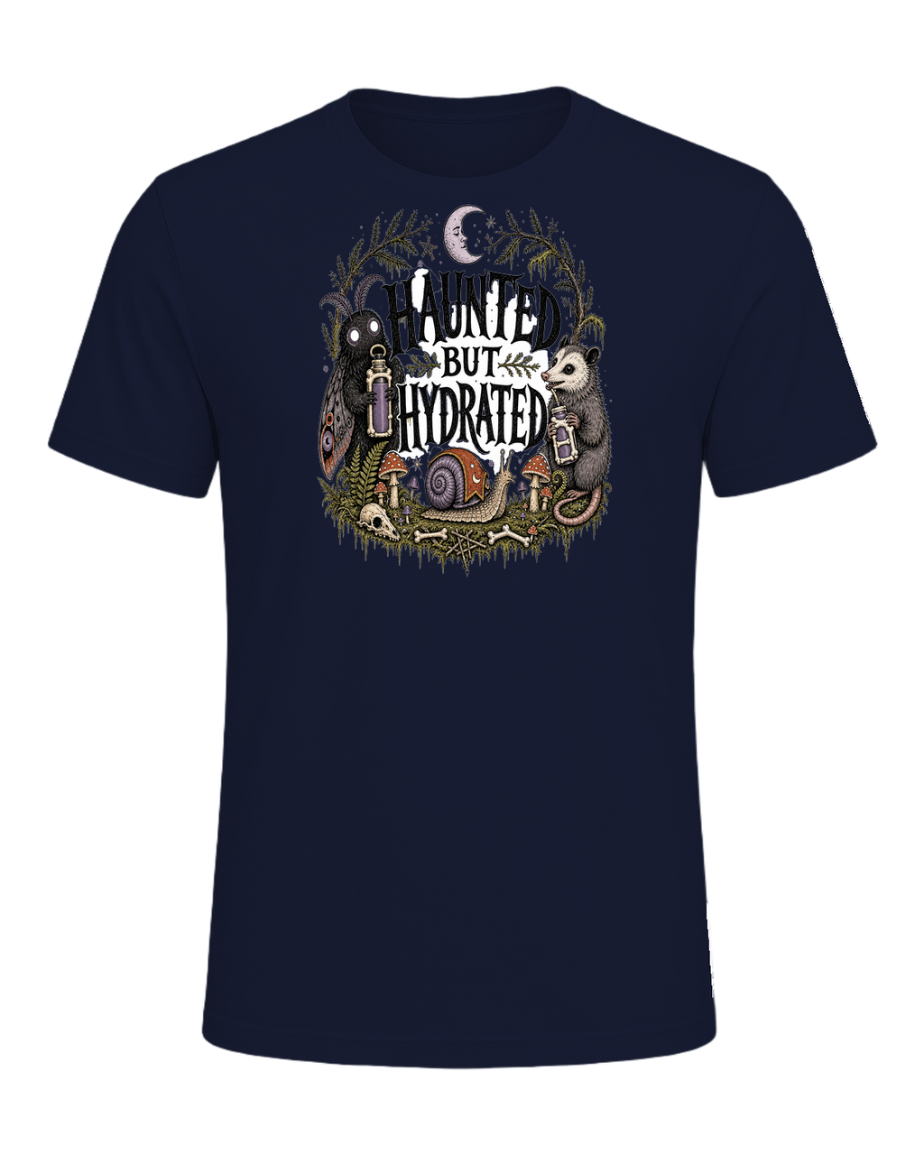 HAUNTED BUT HYDRATED — Navy