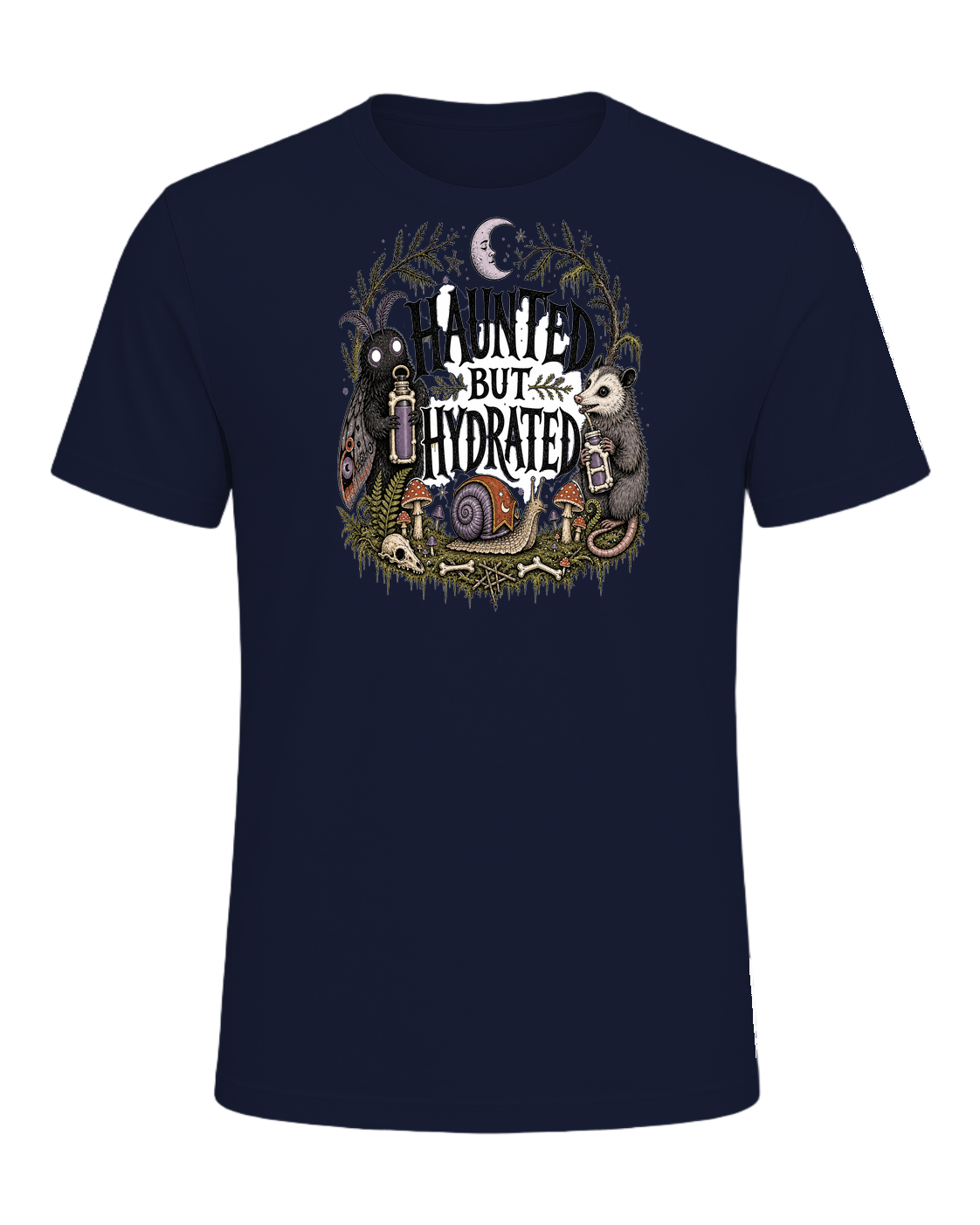 HAUNTED BUT HYDRATED — Navy