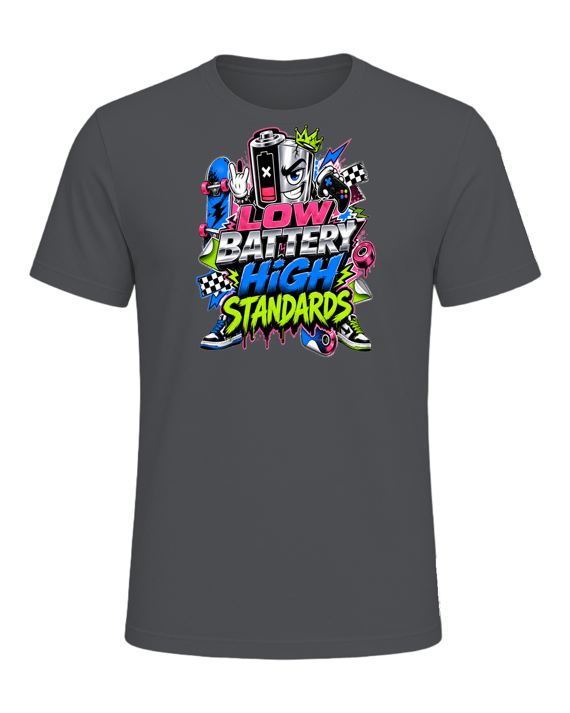 LOW BATTERY HIGH STANDARDS — Asphalt