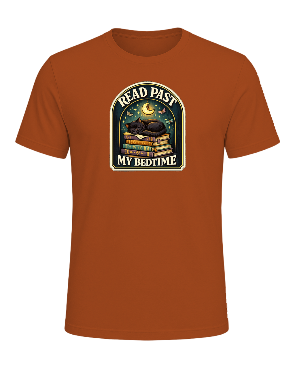 Read Past My Bedtime Tee — Autumn