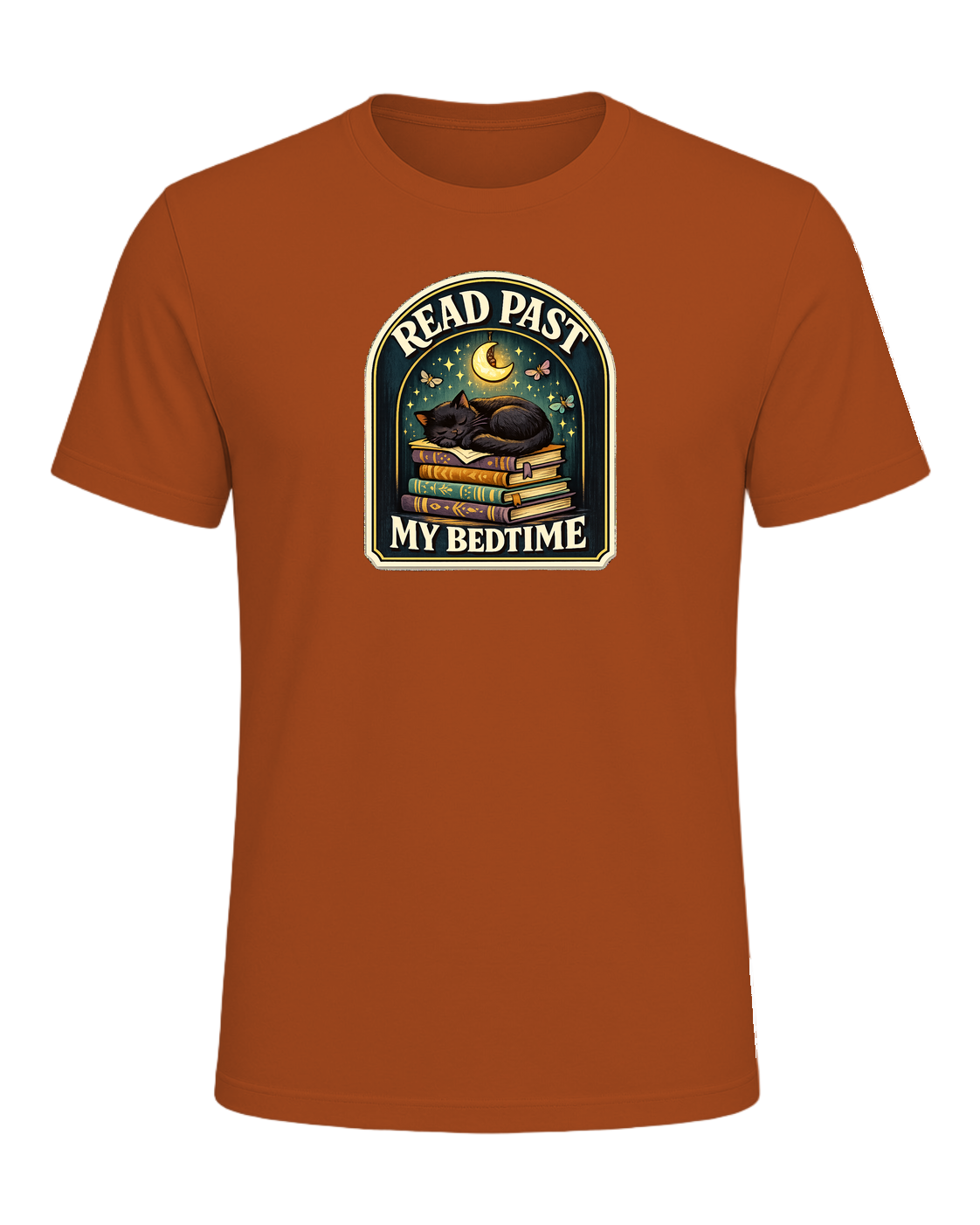 Read Past My Bedtime Tee — Autumn