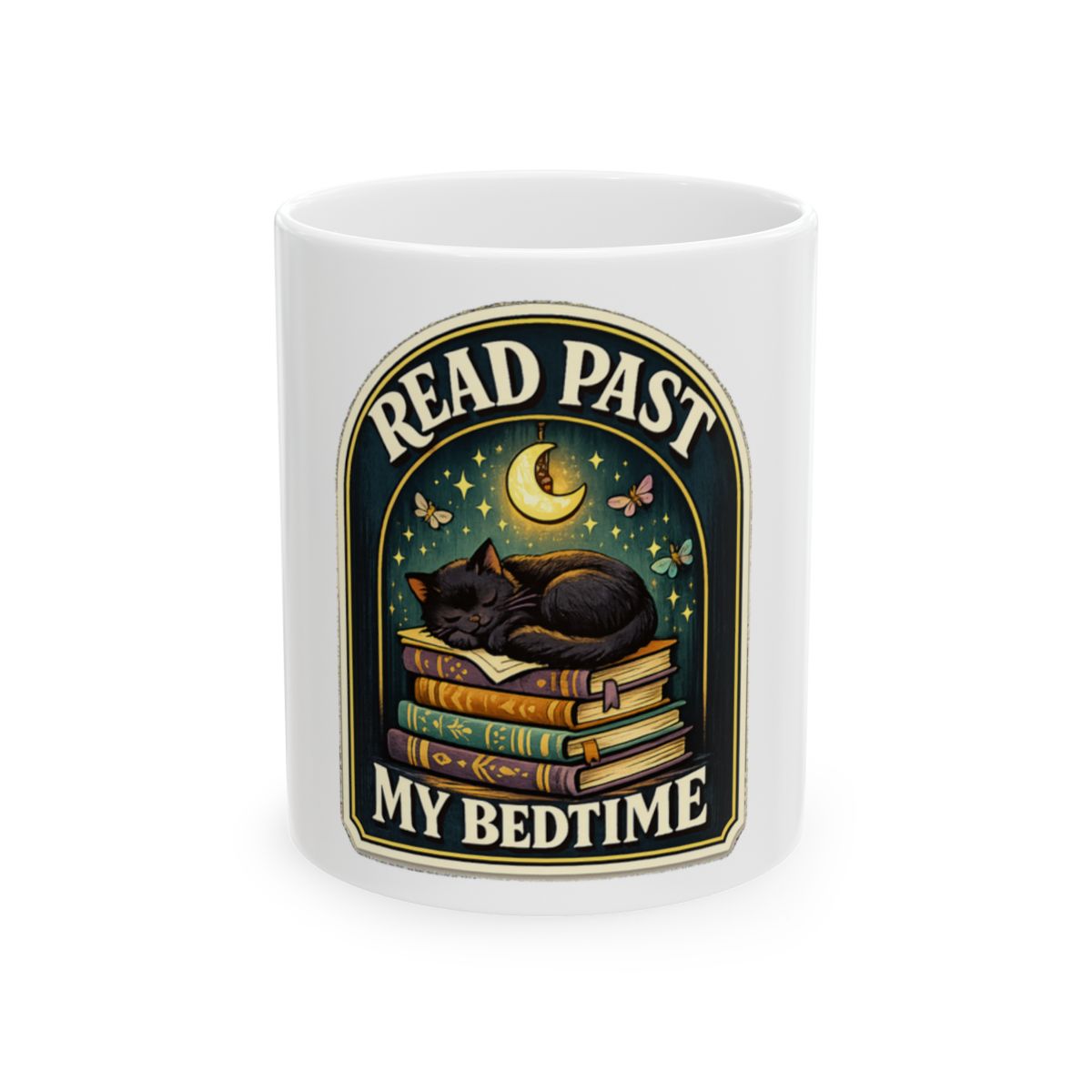 Read Past My Bedtime Tee Mug