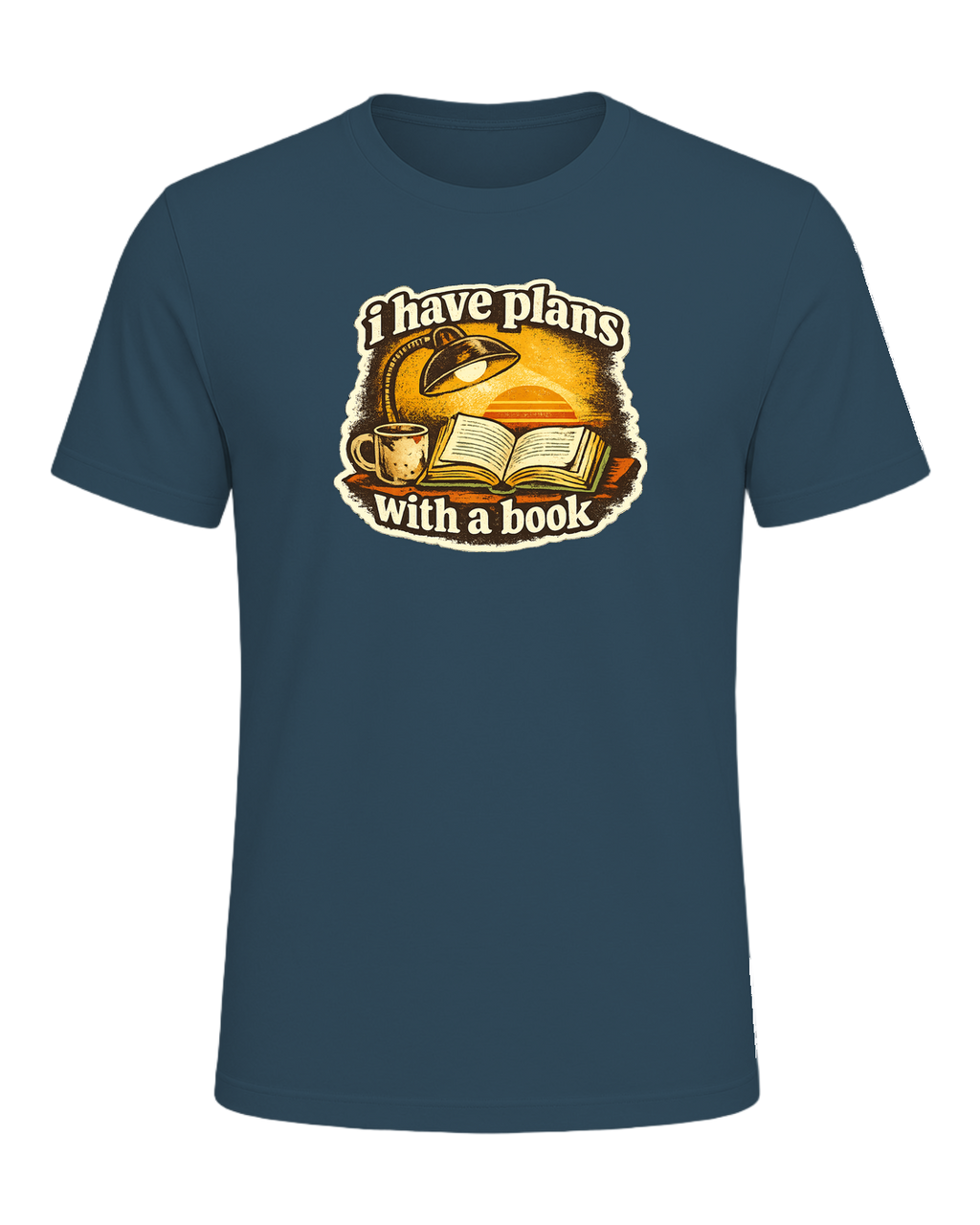 I Have Plans With A Book Tee — Deep Teal