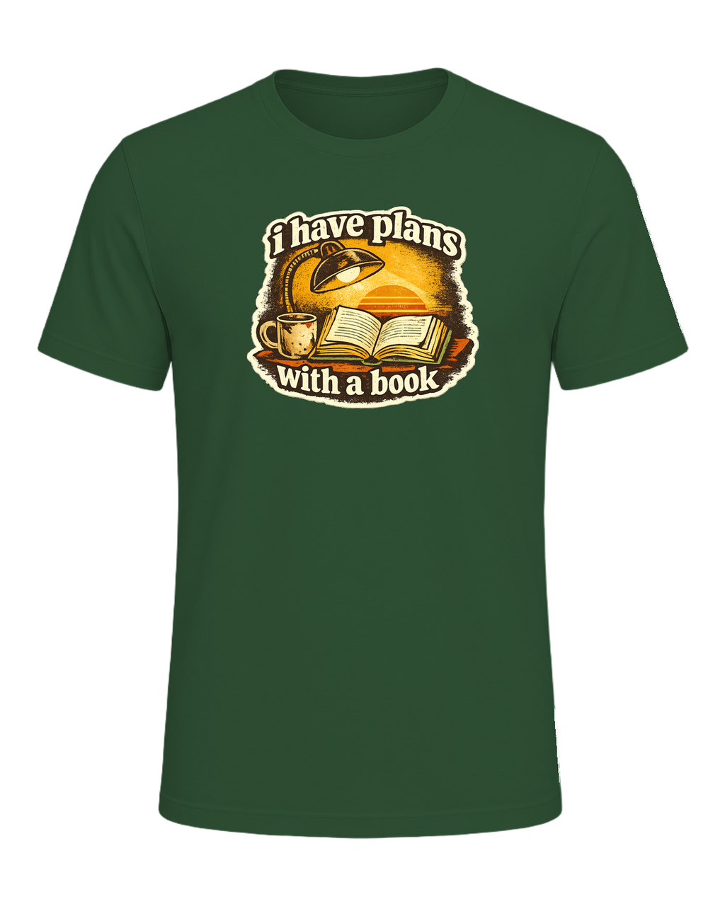 I Have Plans With A Book Tee — Evergreen