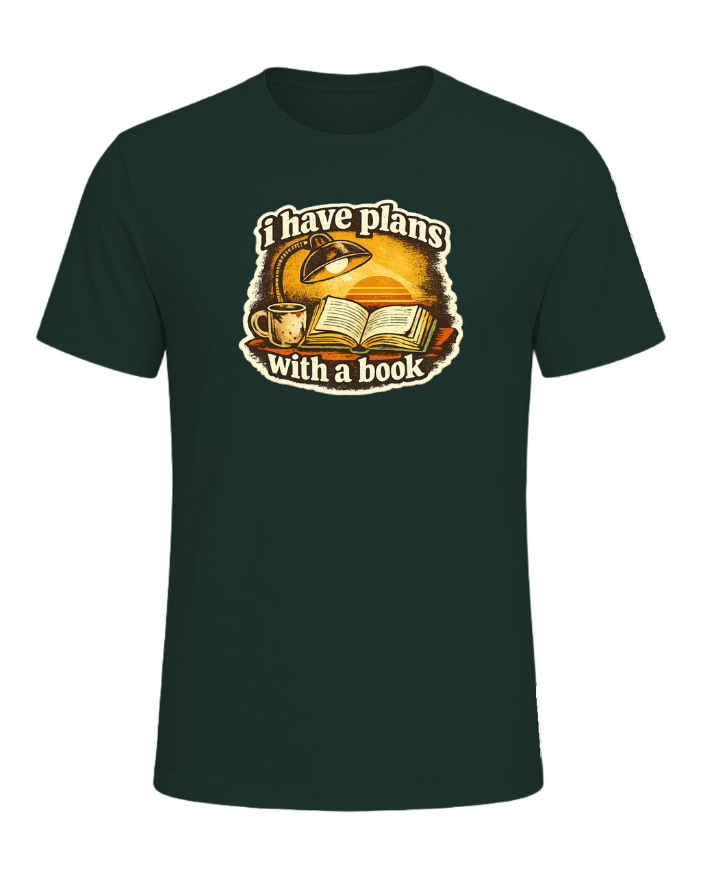 I Have Plans With A Book Tee — Forest
