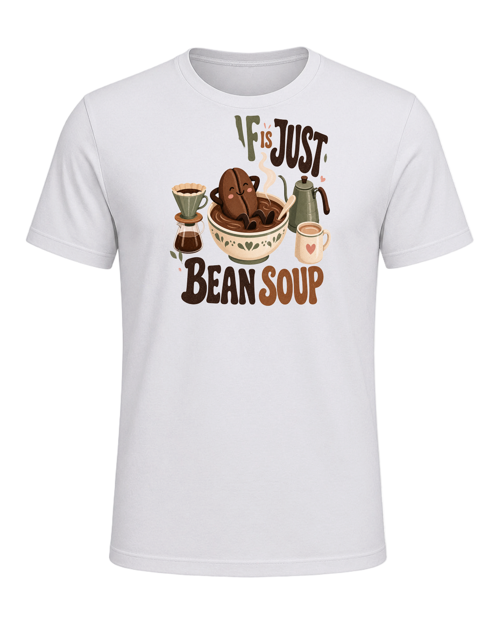 DECAF IS JUST BEAN SOUP — Ash