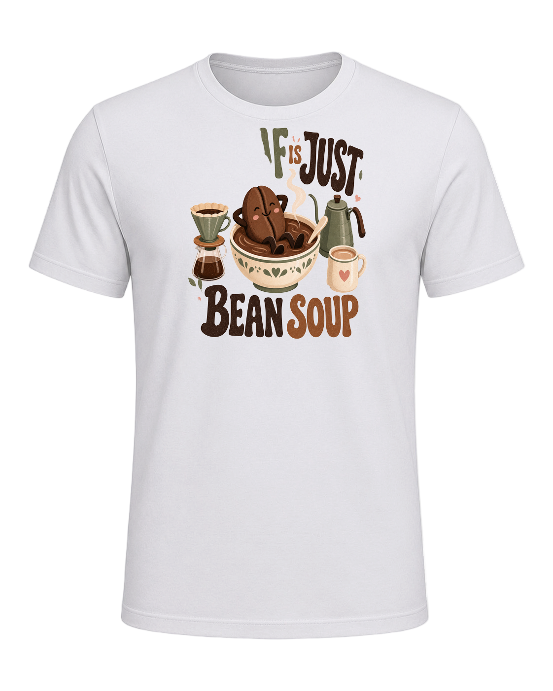 DECAF IS JUST BEAN SOUP — Ash