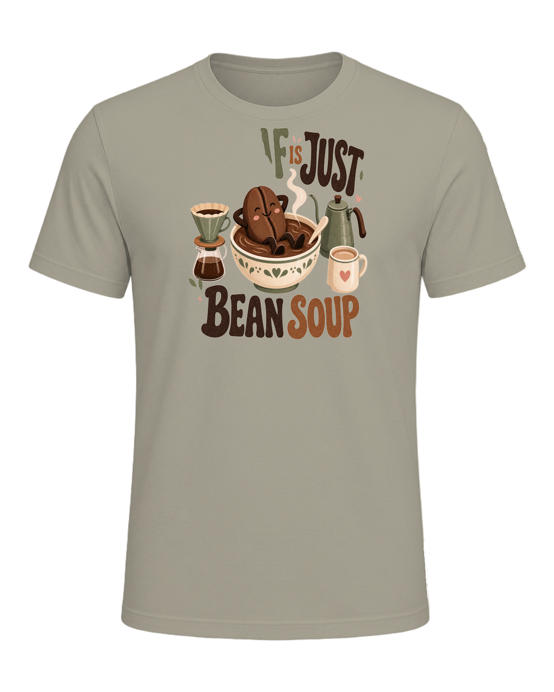 DECAF IS JUST BEAN SOUP — Heather Stone