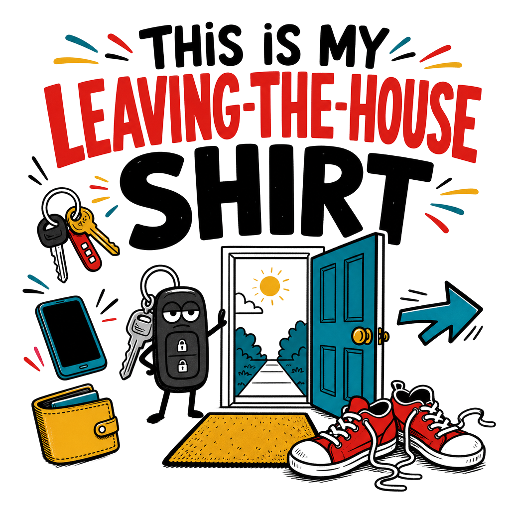 THIS IS MY LEAVING-THE-HOUSE SHIRT