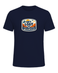 Get Lost On Purpose Tee — Navy