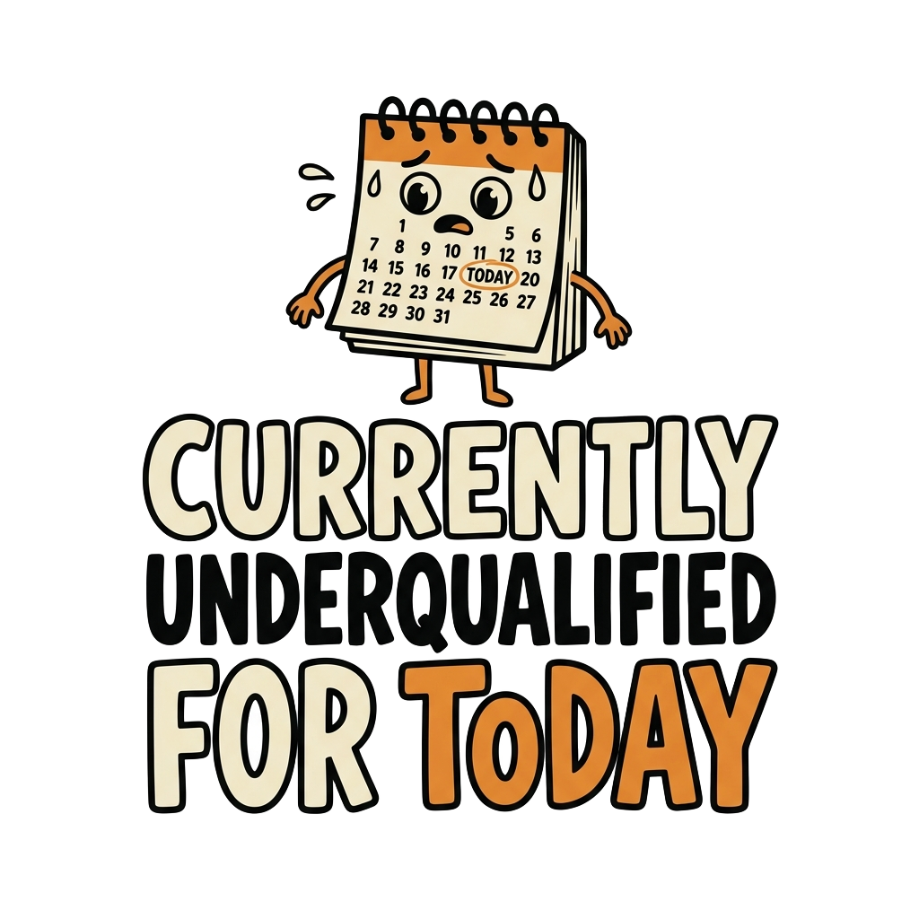 Currently Underqualified For Today