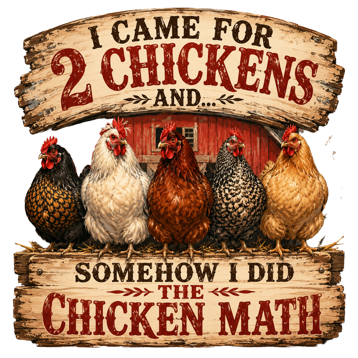 Chicken Math (Backyard Farmer) — Athletic Heather