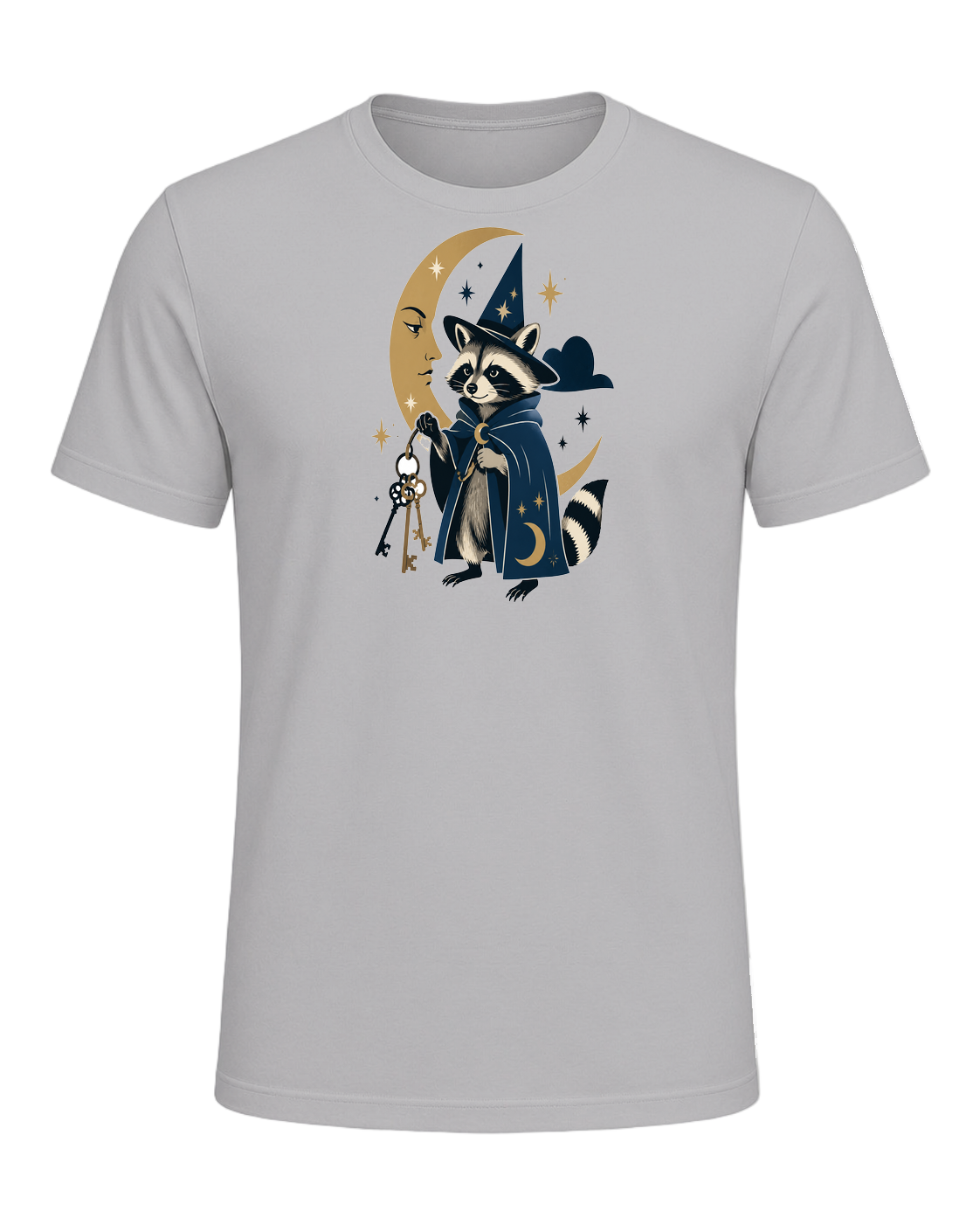 Raccoon Wizard Energy — Athletic Heather