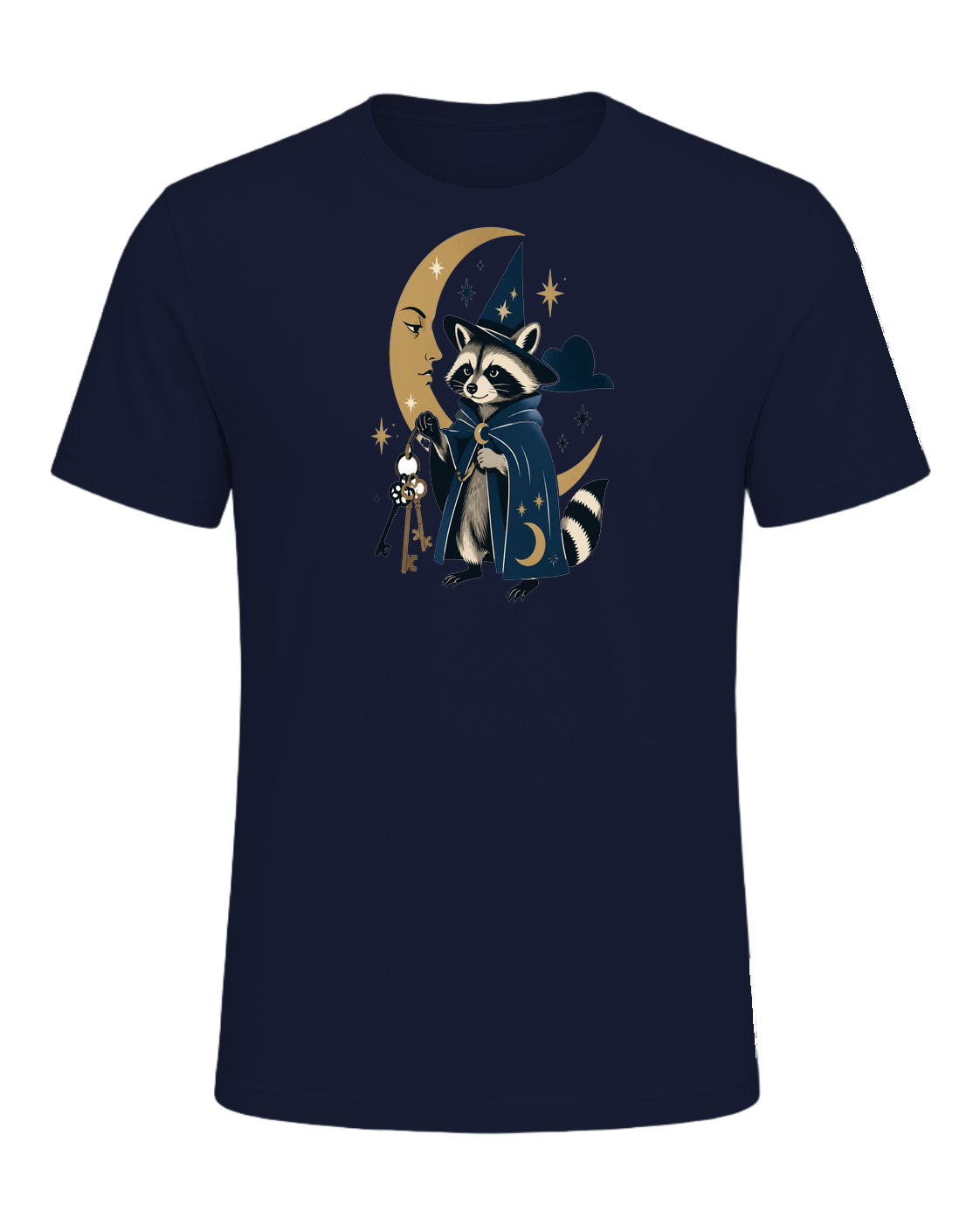 Raccoon Wizard Energy — Navy