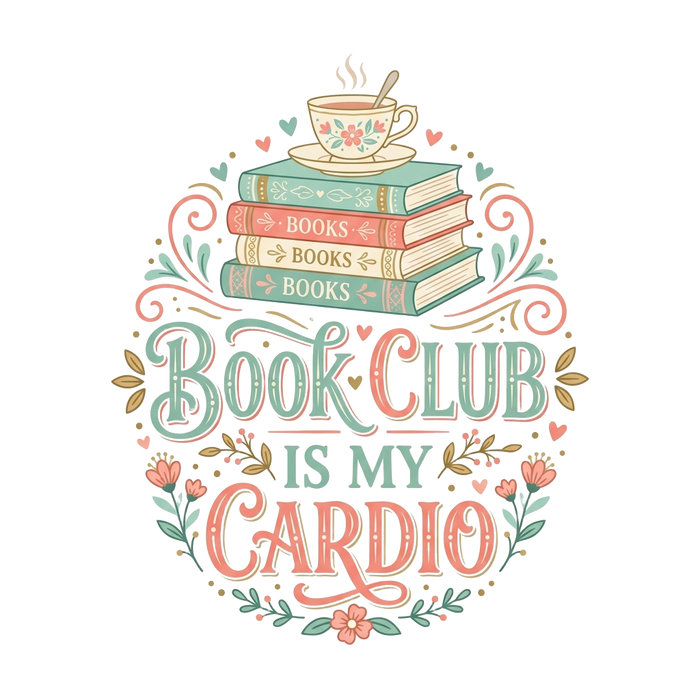 Reading and Tea Stack Tee