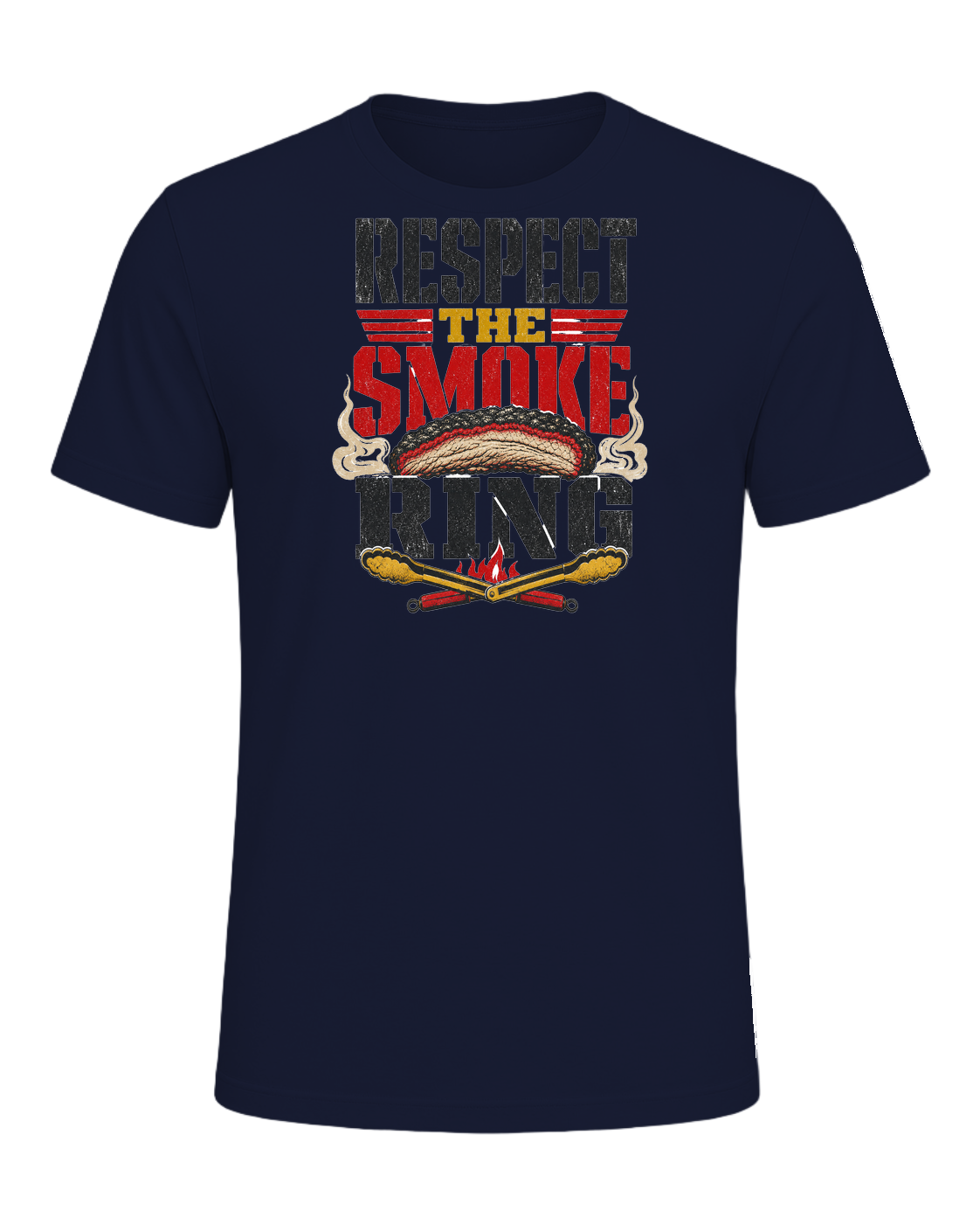 RESPECT THE SMOKE RING — Navy