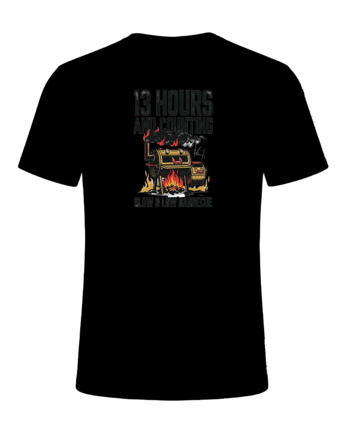 13 HOURS AND COUNTING — Black