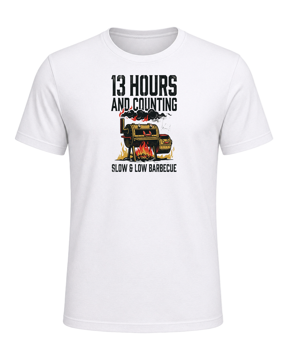 13 HOURS AND COUNTING — White