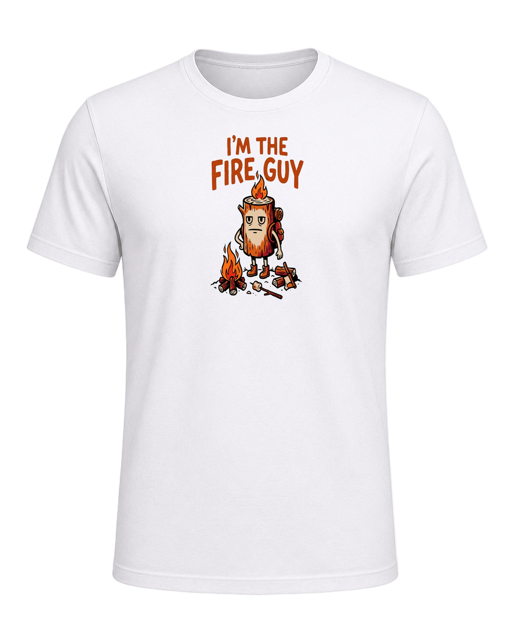I'M THE FIRE GUY — White