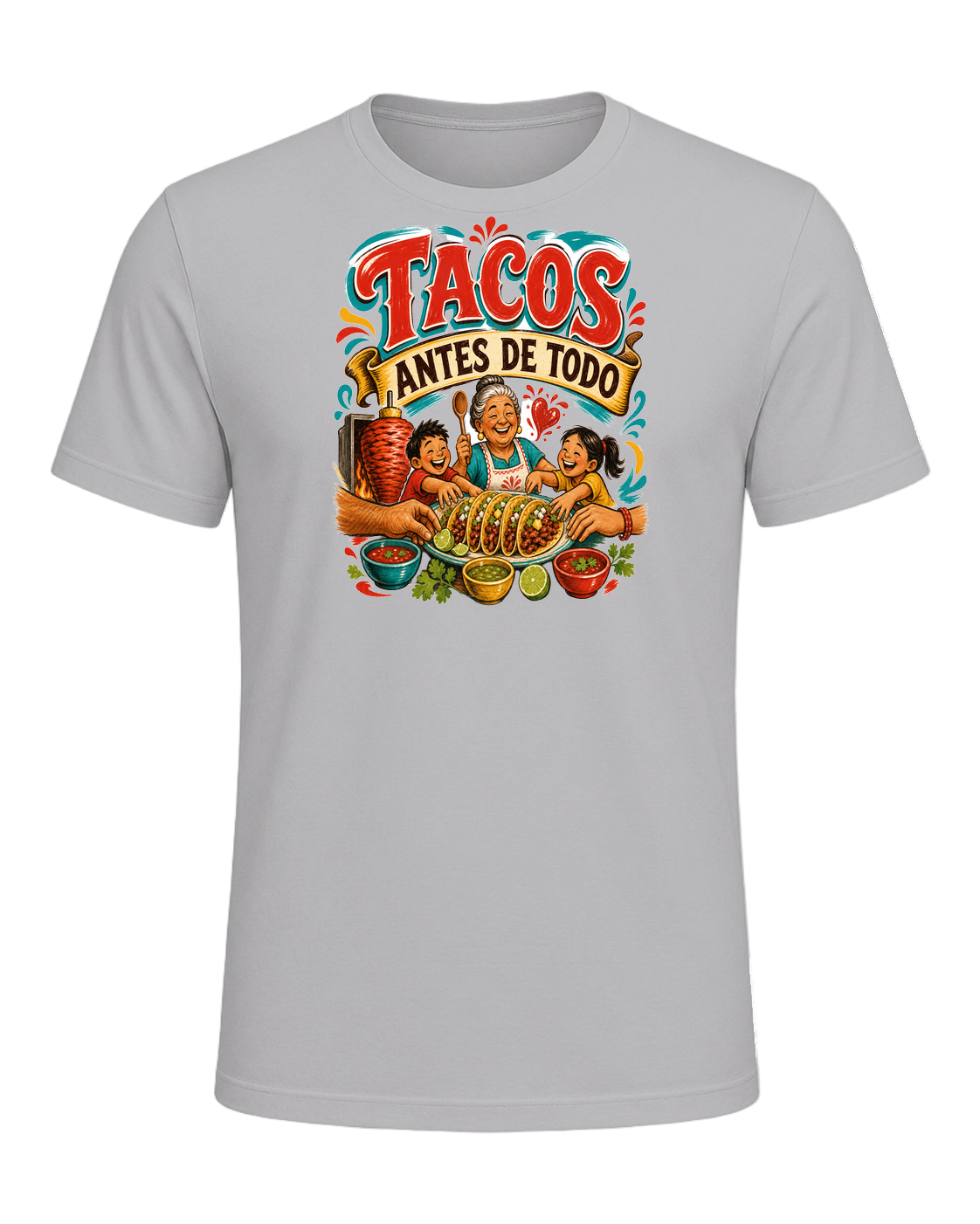 TACOS ANTES DE TODO — Athletic Heather