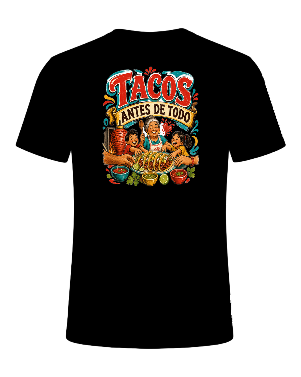 TACOS ANTES DE TODO — Black