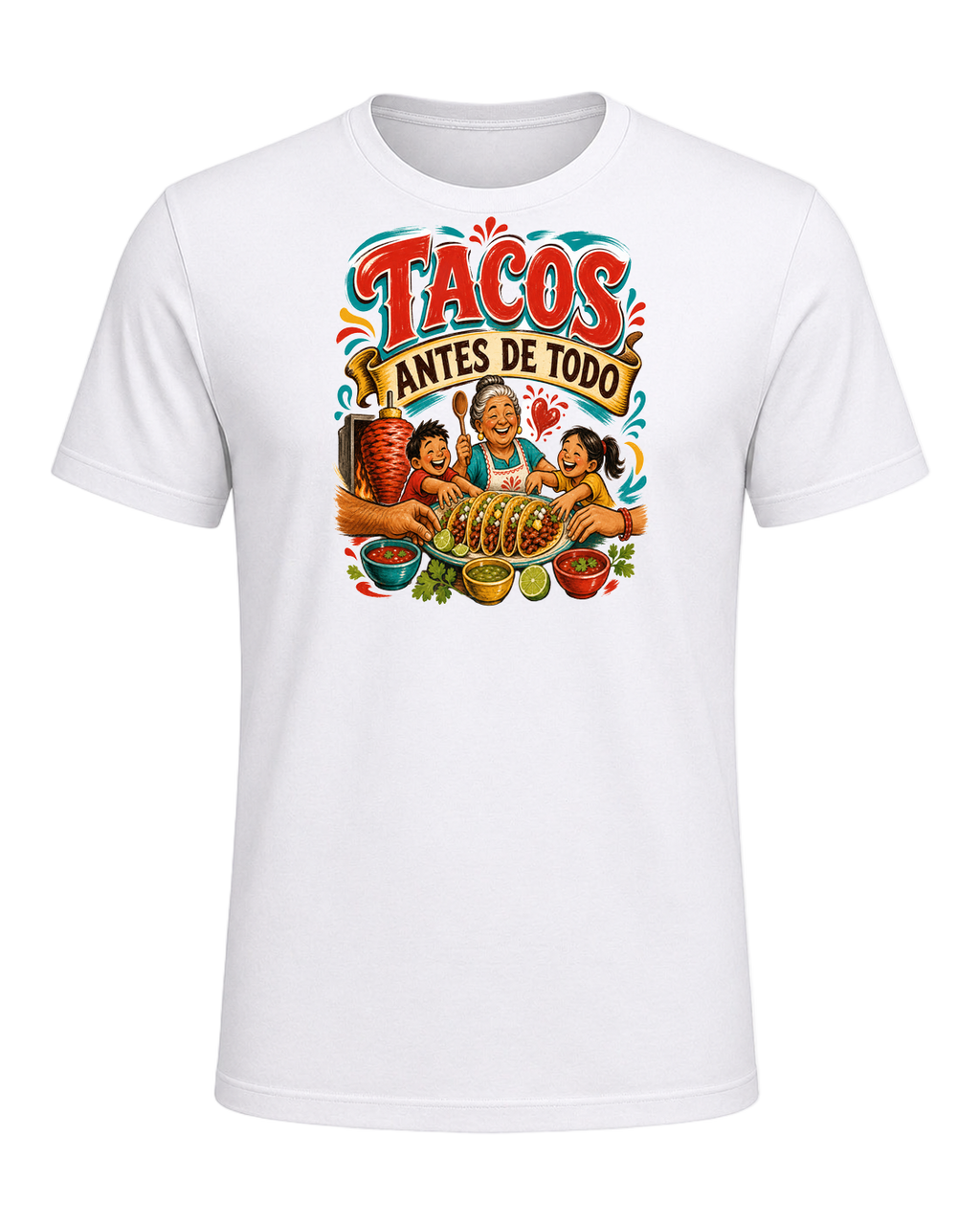 TACOS ANTES DE TODO — White