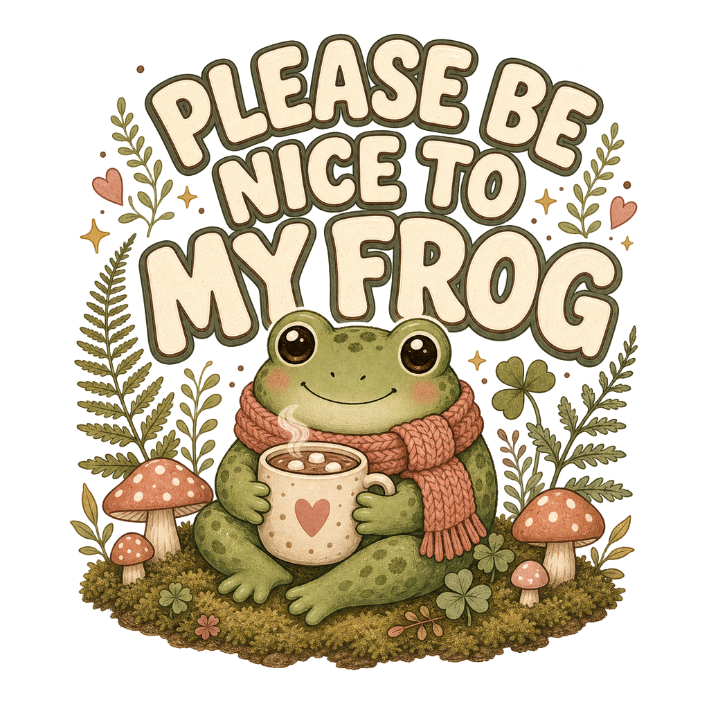 PLEASE BE NICE TO MY FROG