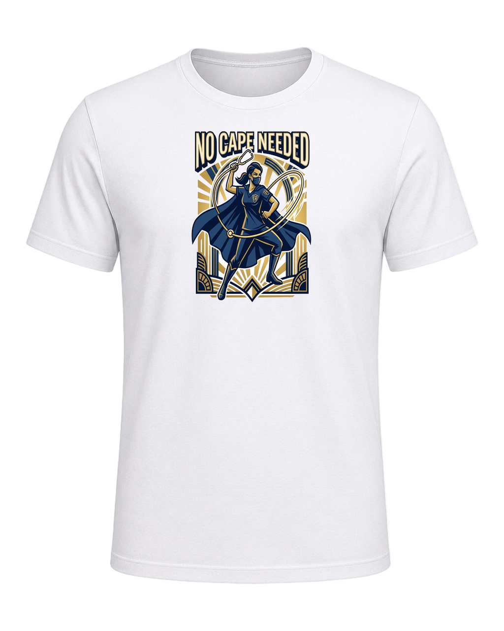 ER Nurse Superhero — White