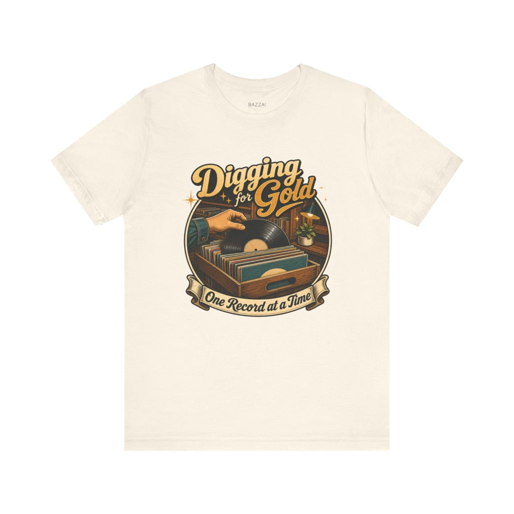 Music Lover T-Shirt — Vinyl Record Digger — t-shirt design