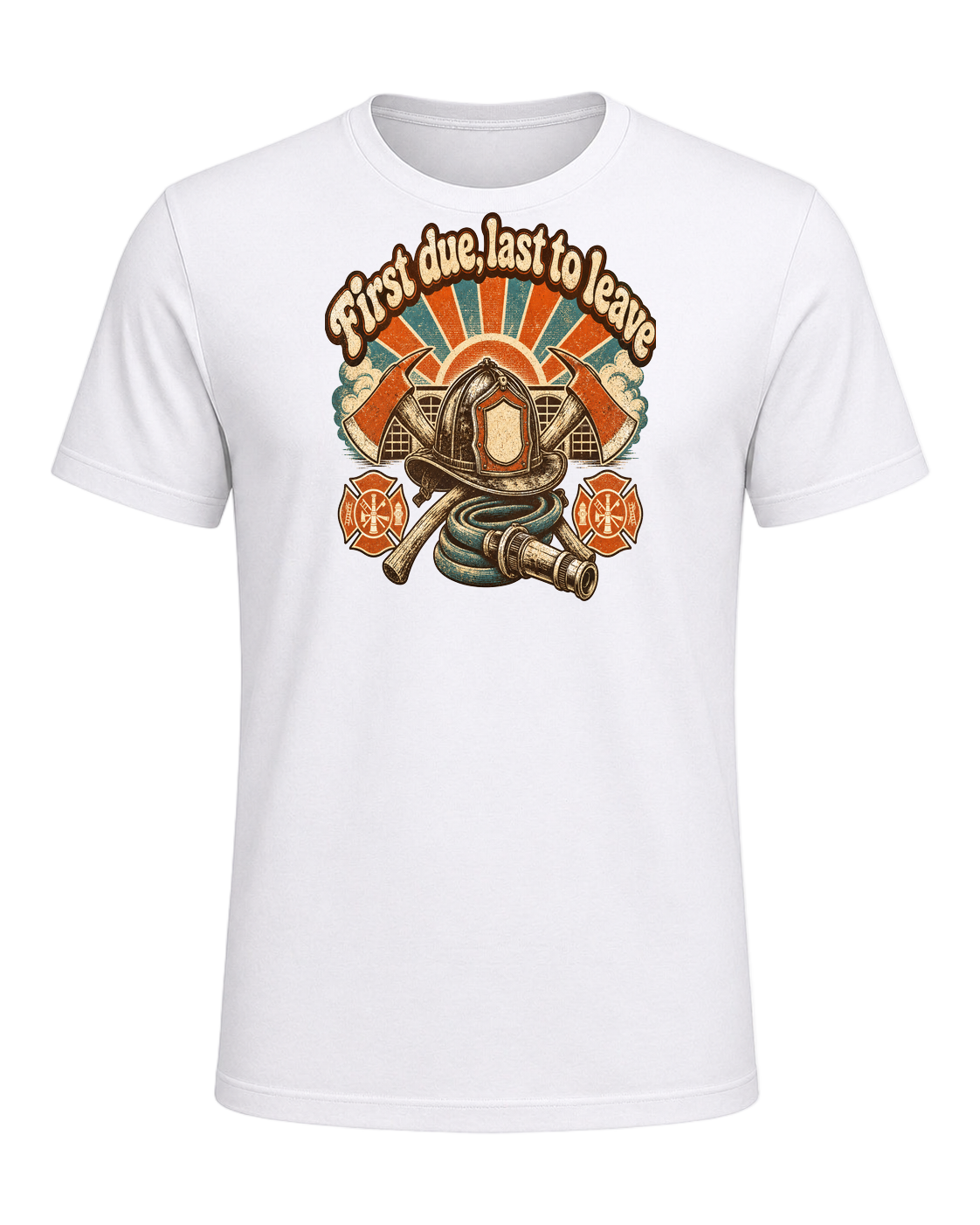 First due, last to leave — White