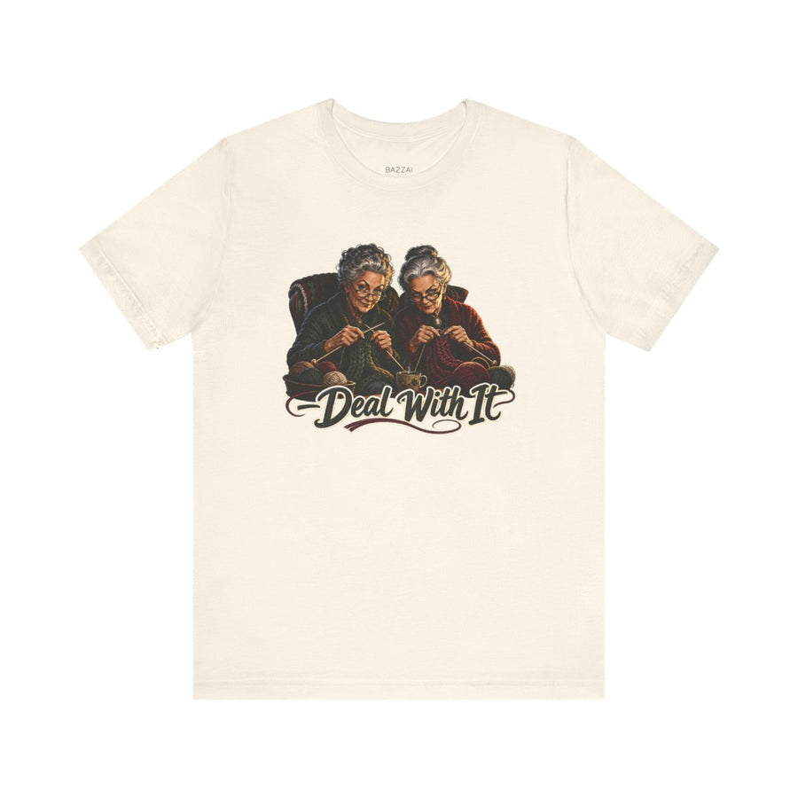 Funny Knitting T-Shirt — Knitting Night Shift