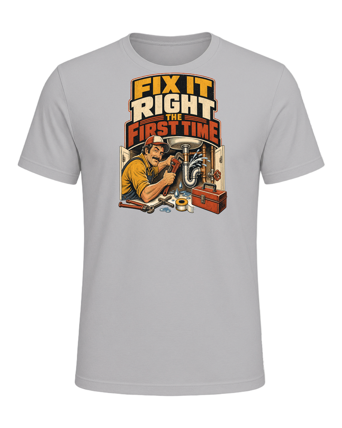 FIX IT RIGHT THE FIRST TIME — Athletic Heather