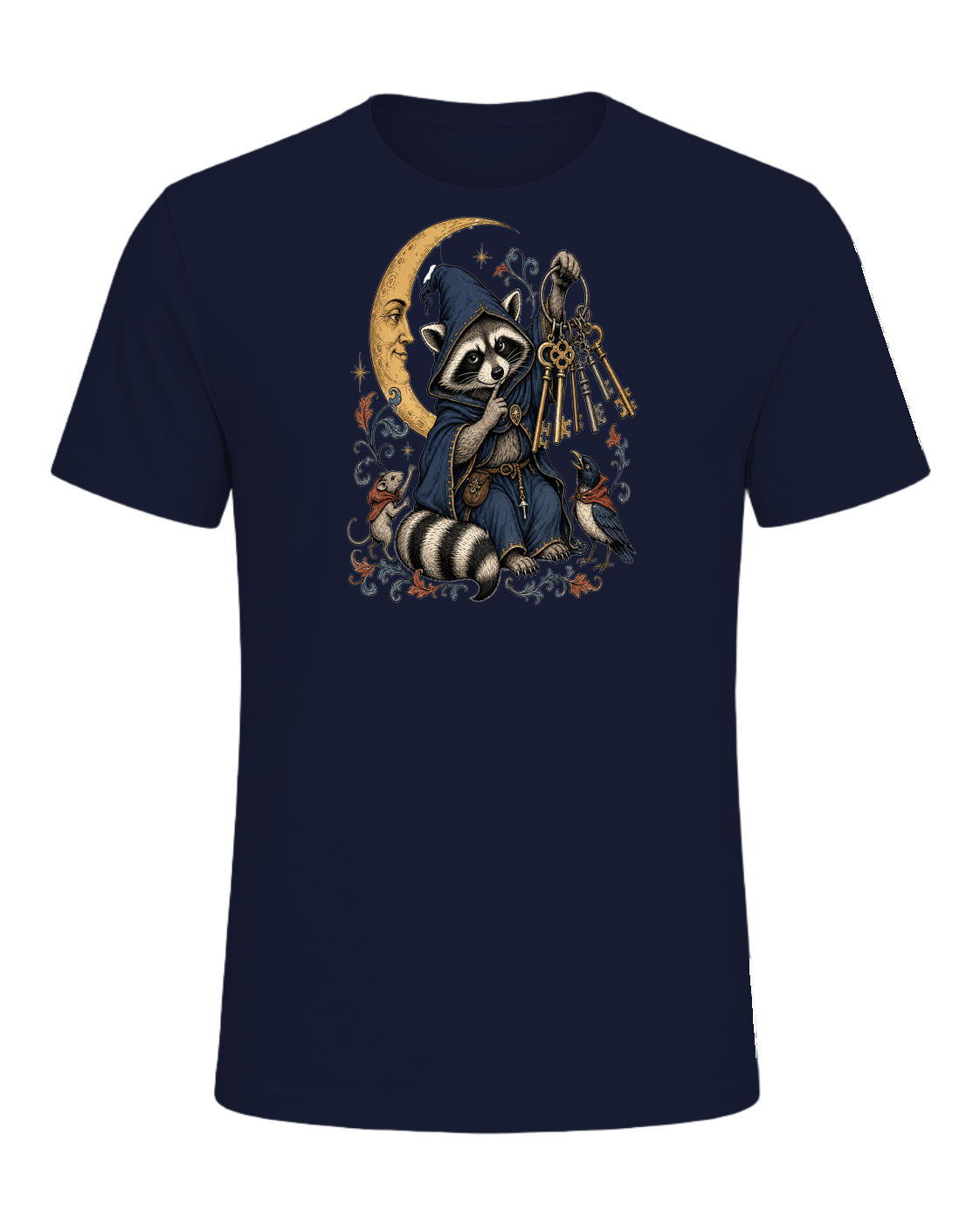 Raccoon Wizard Energy — Navy