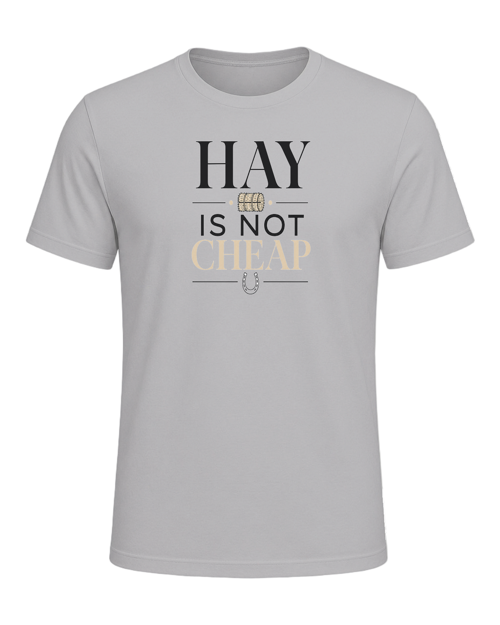 HAY IS NOT CHEAP — Athletic Heather