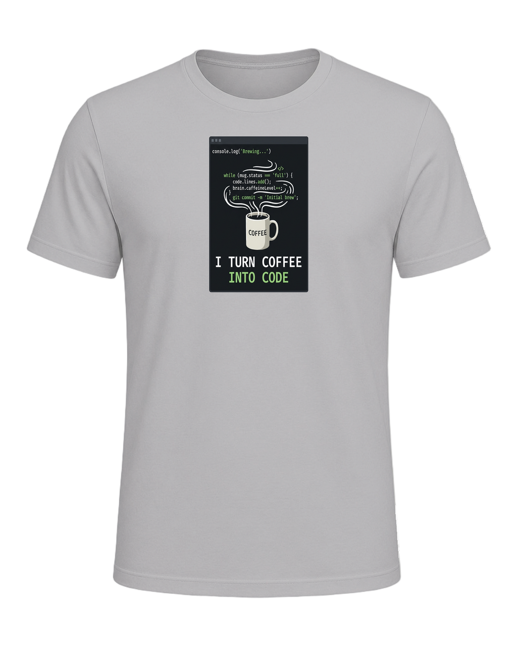 Coffee + Programmer — Athletic Heather