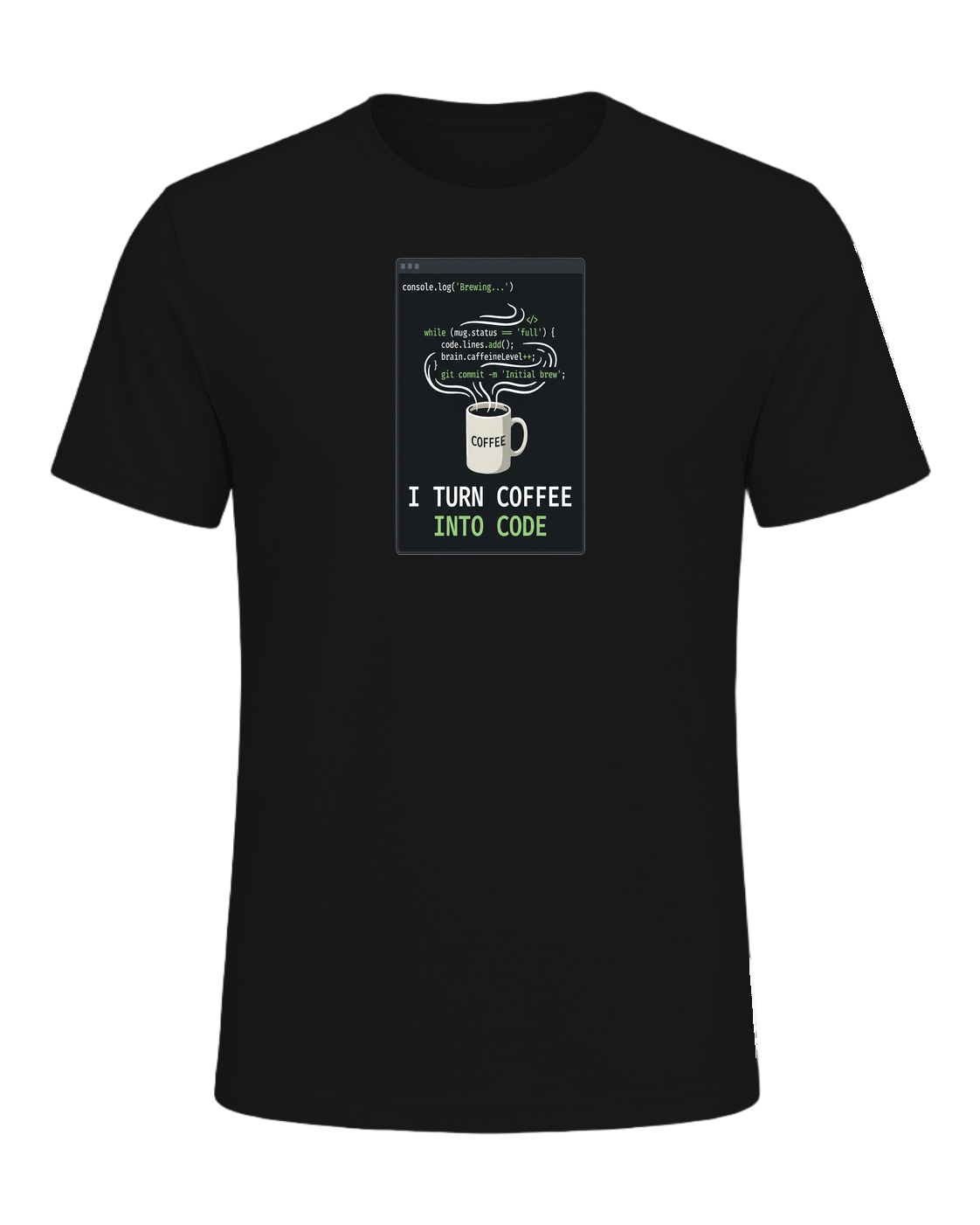 Coffee + Programmer — Dark Grey Heather