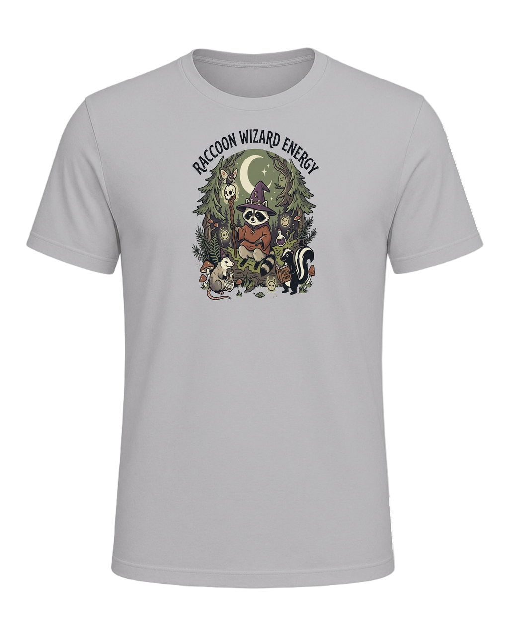 RACCOON WIZARD ENERGY — Athletic Heather