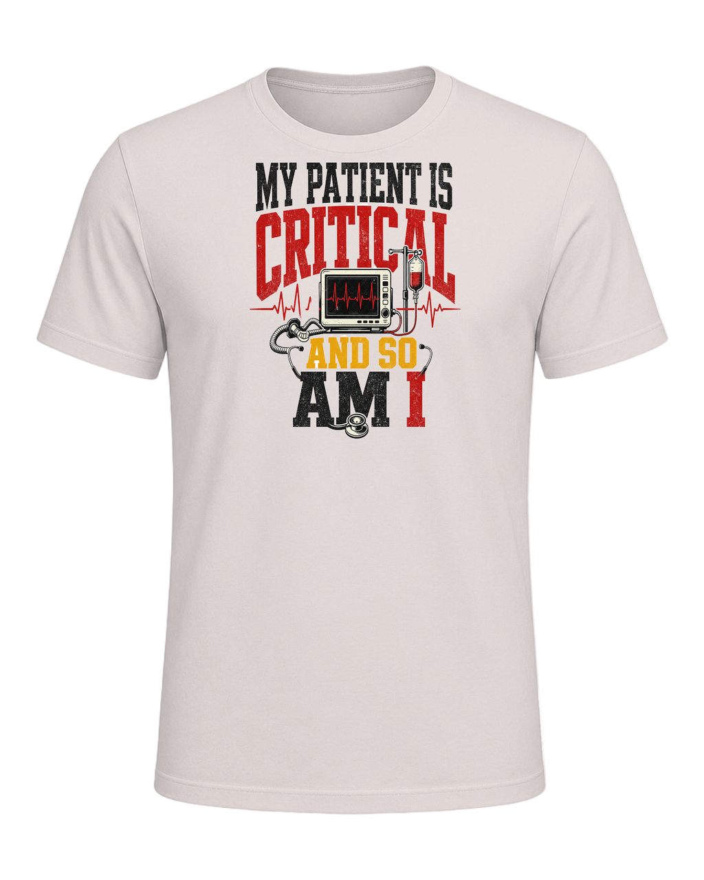My patient is critical and so am I — Heather Dust