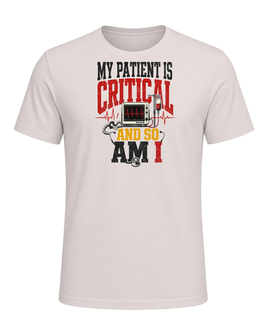 My patient is critical and so am I — Heather Dust