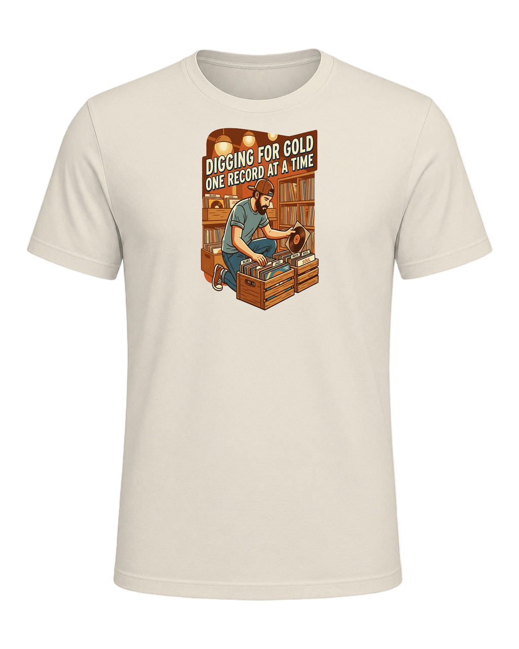 Vinyl Record Digger — Heather Prism Natural