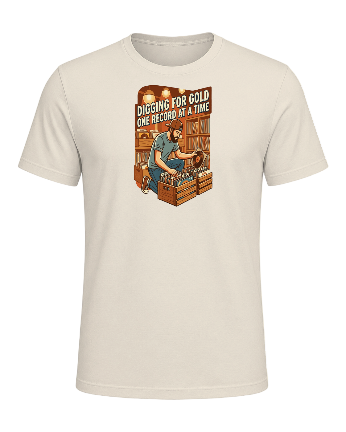 Vinyl Record Digger — Heather Prism Natural