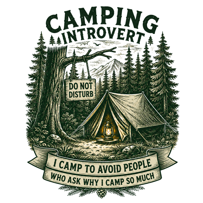 I Camp to Avoid People Who Ask Why I Camp So Much - Classic