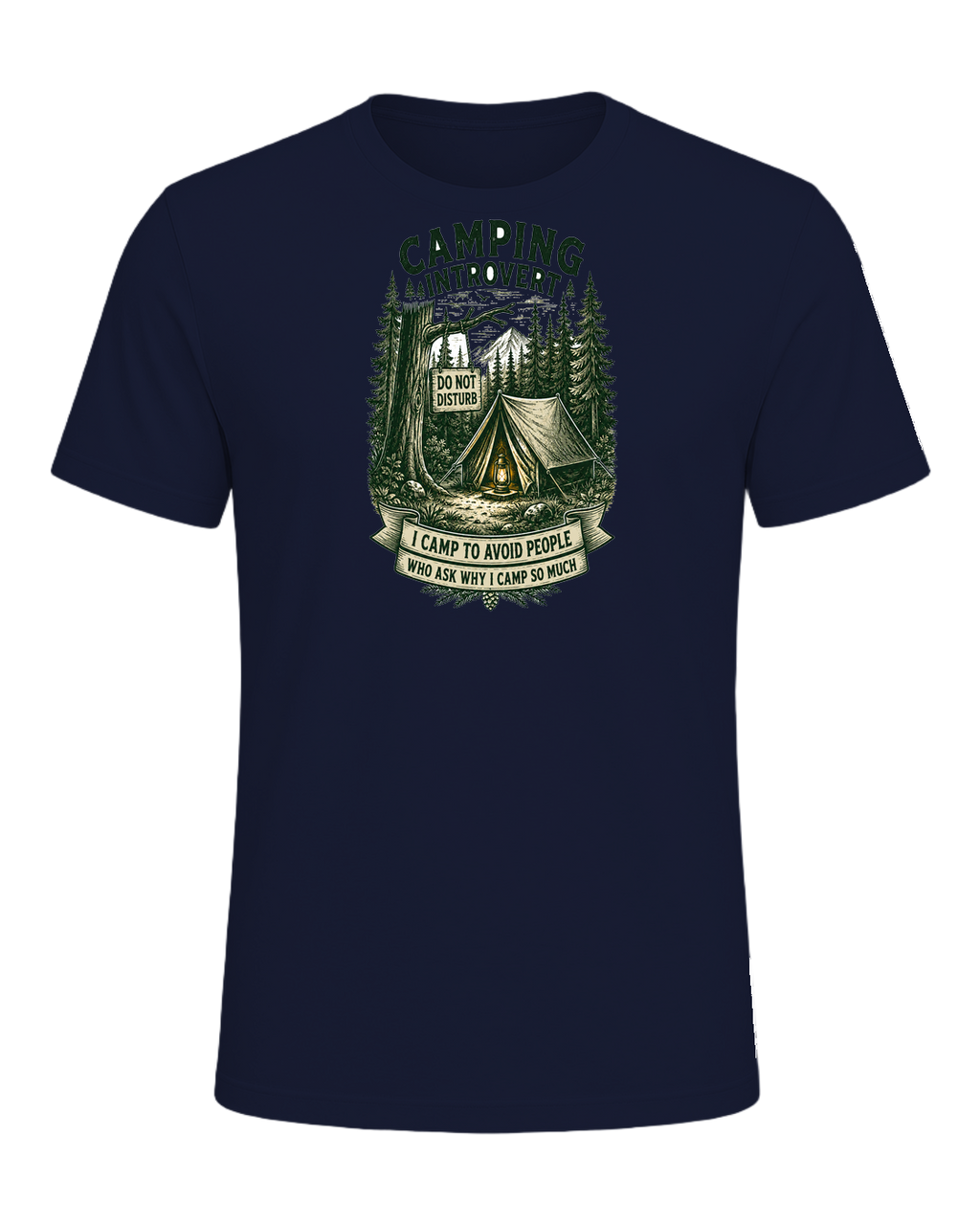 Camping Introvert — Navy