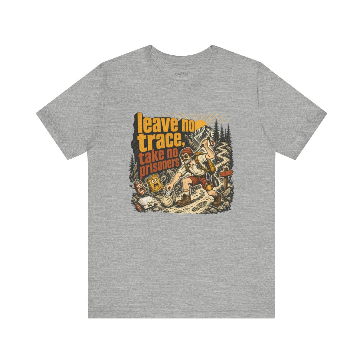 Trail Life T-Shirt — Leave No Trace, Take No Prisoners — trail t-shirt design